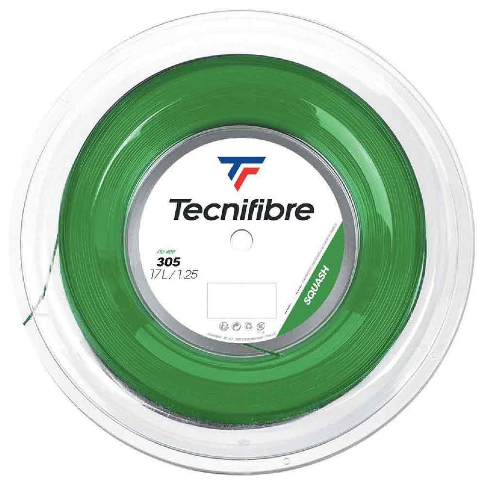 Tecnifibre Corde De Bobine De Squash 305 200 M 1.25 mm Green