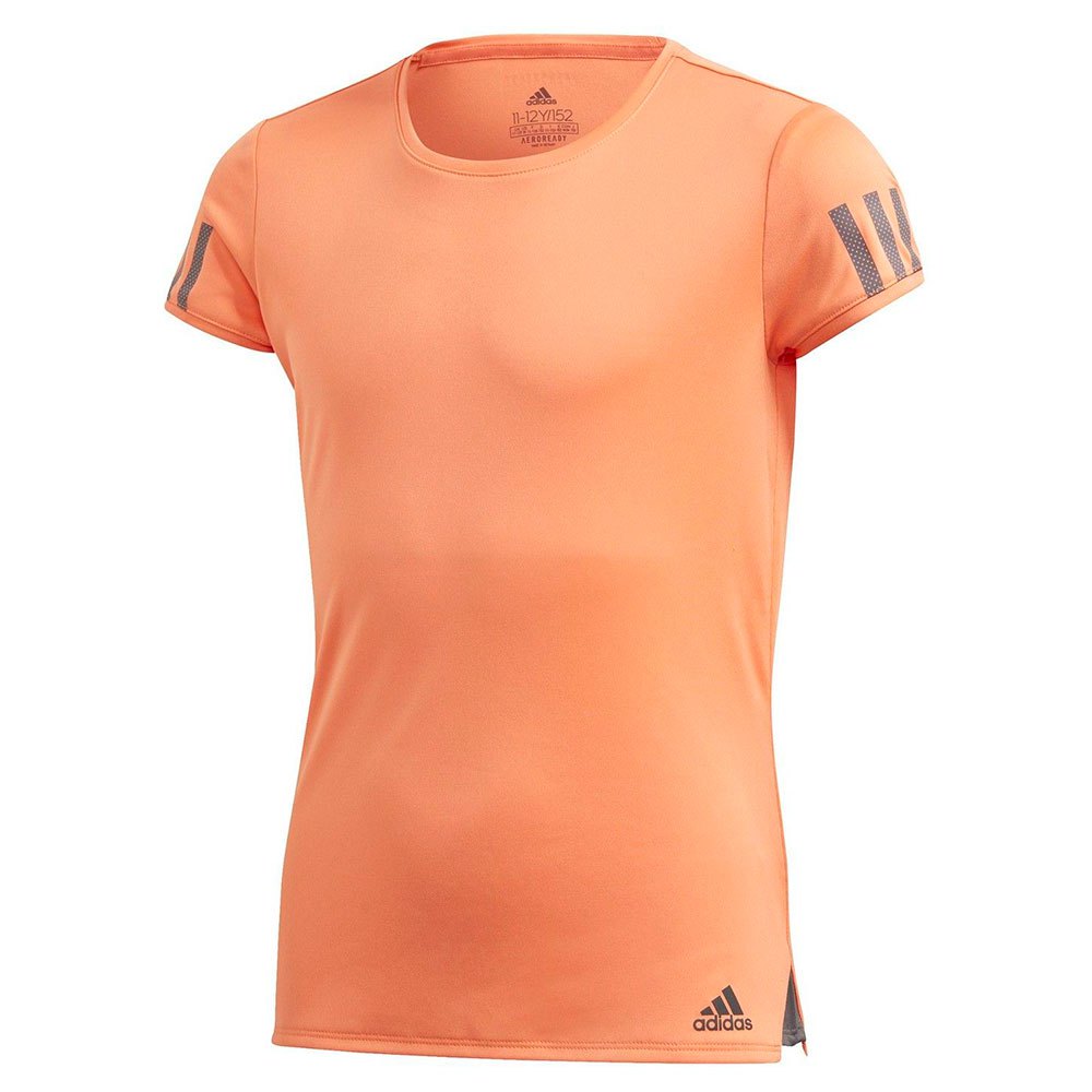 Adidas Club Short Sleeve T-shirt Orange 14-15 Years Garçon