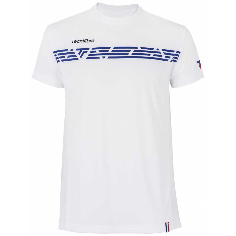 Tecnifibre F2 Airmesh Short Sleeve T-shirt Blanc XS