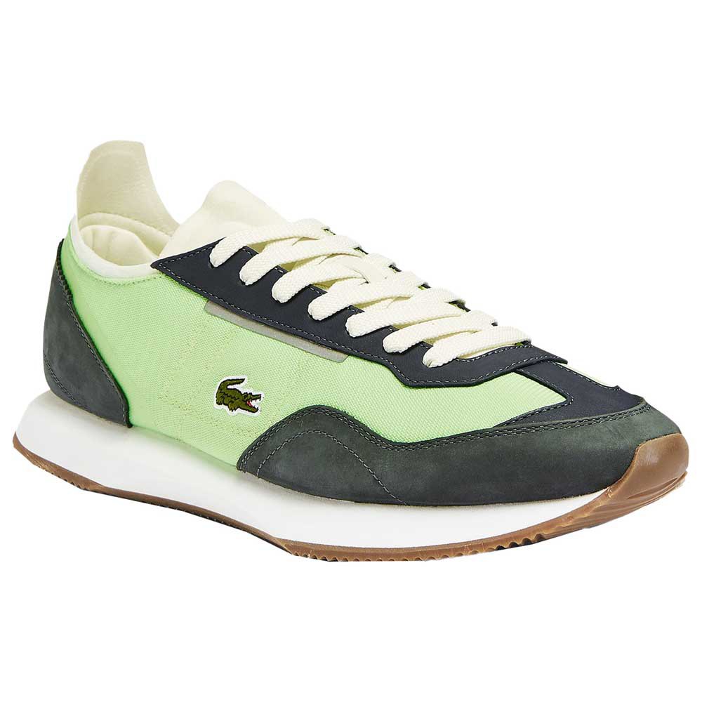 Lacoste Des Chaussures Match Break Textile EU 44 Light Green / Off White