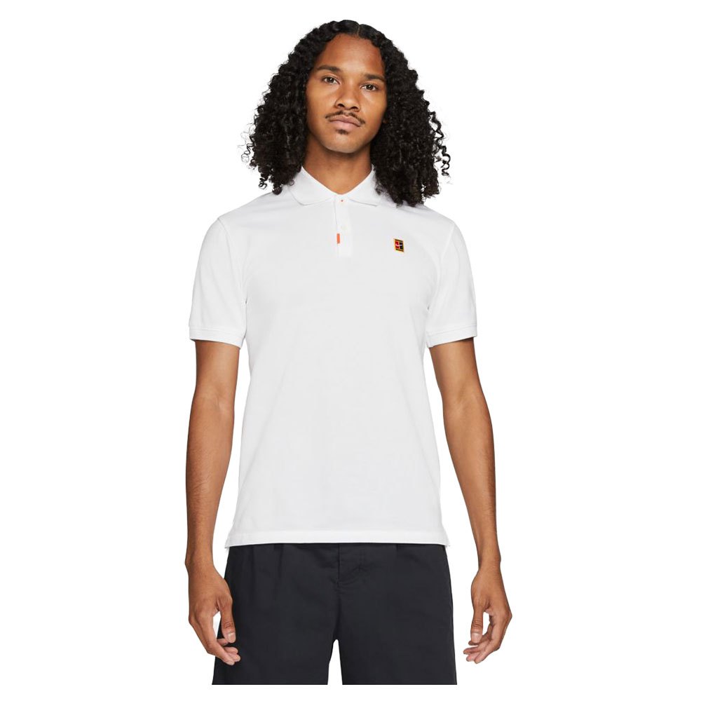 Nike The Slim Fit Short Sleeve Polo Blanc M