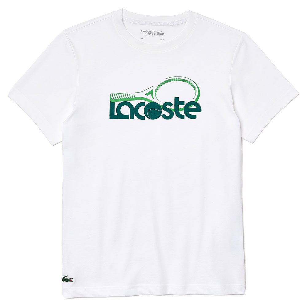 Lacoste T-shirt Garçon Sport Th6913 2XL White / Swing-Malachite