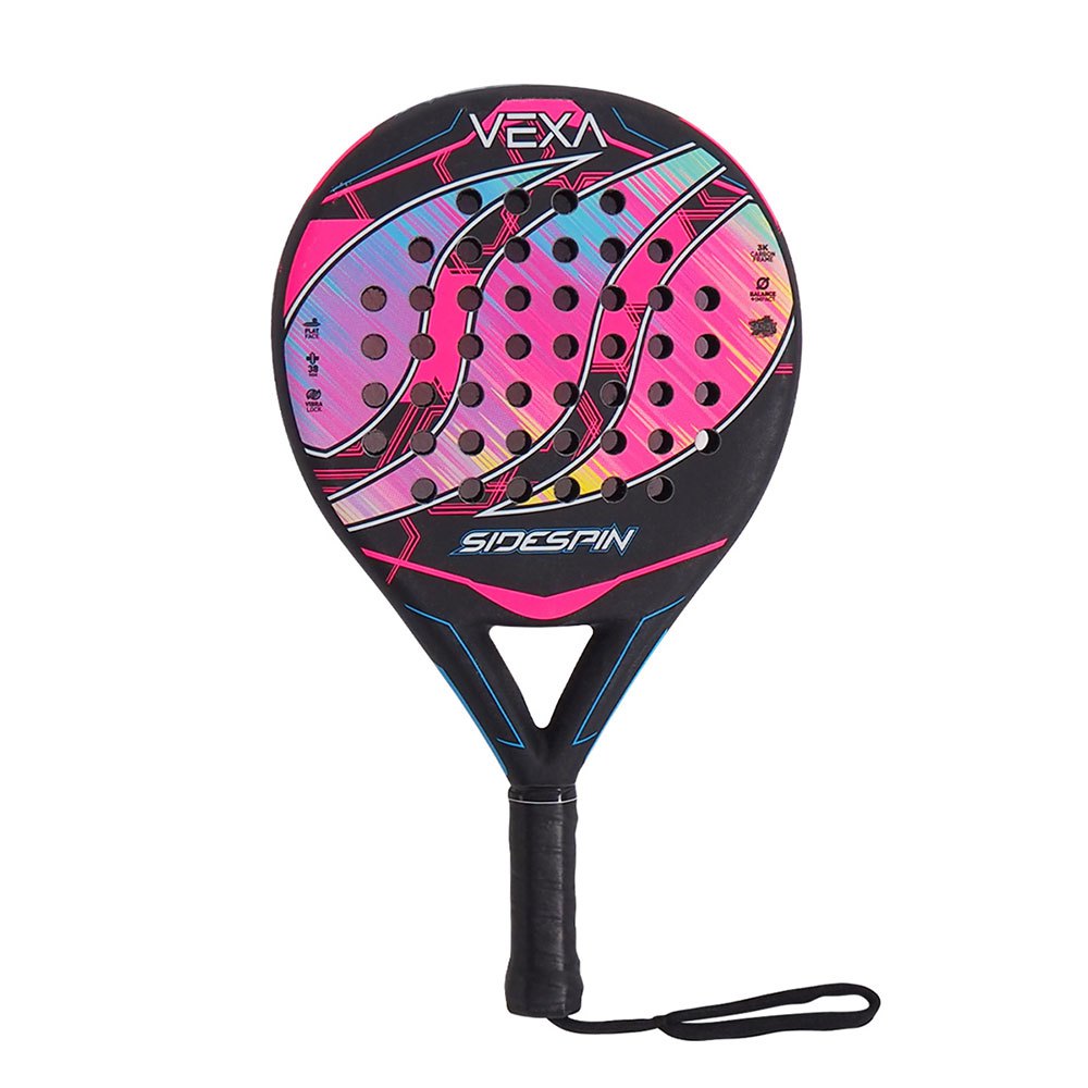 Sidespin Raquette De Padel Vexa Fco Carbon One Size Sandy Pink