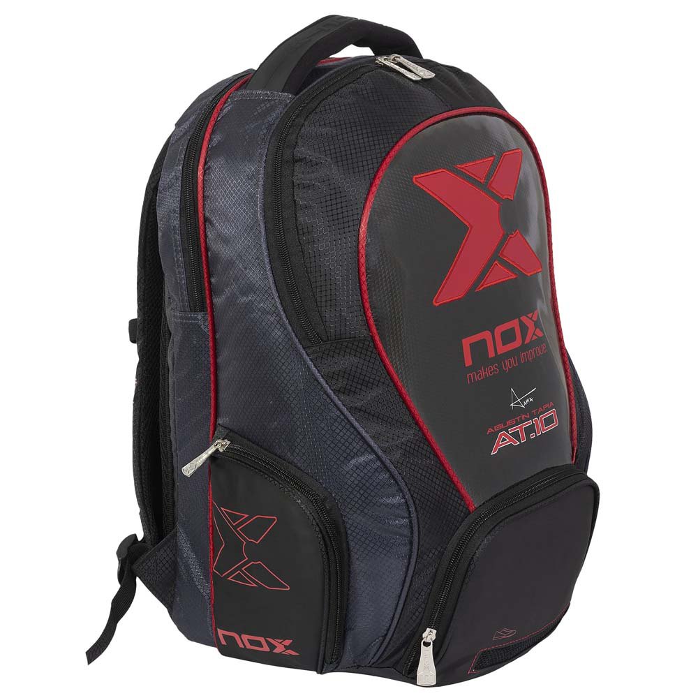 Nox Sac À Dos At10 Street One Size Black / Red