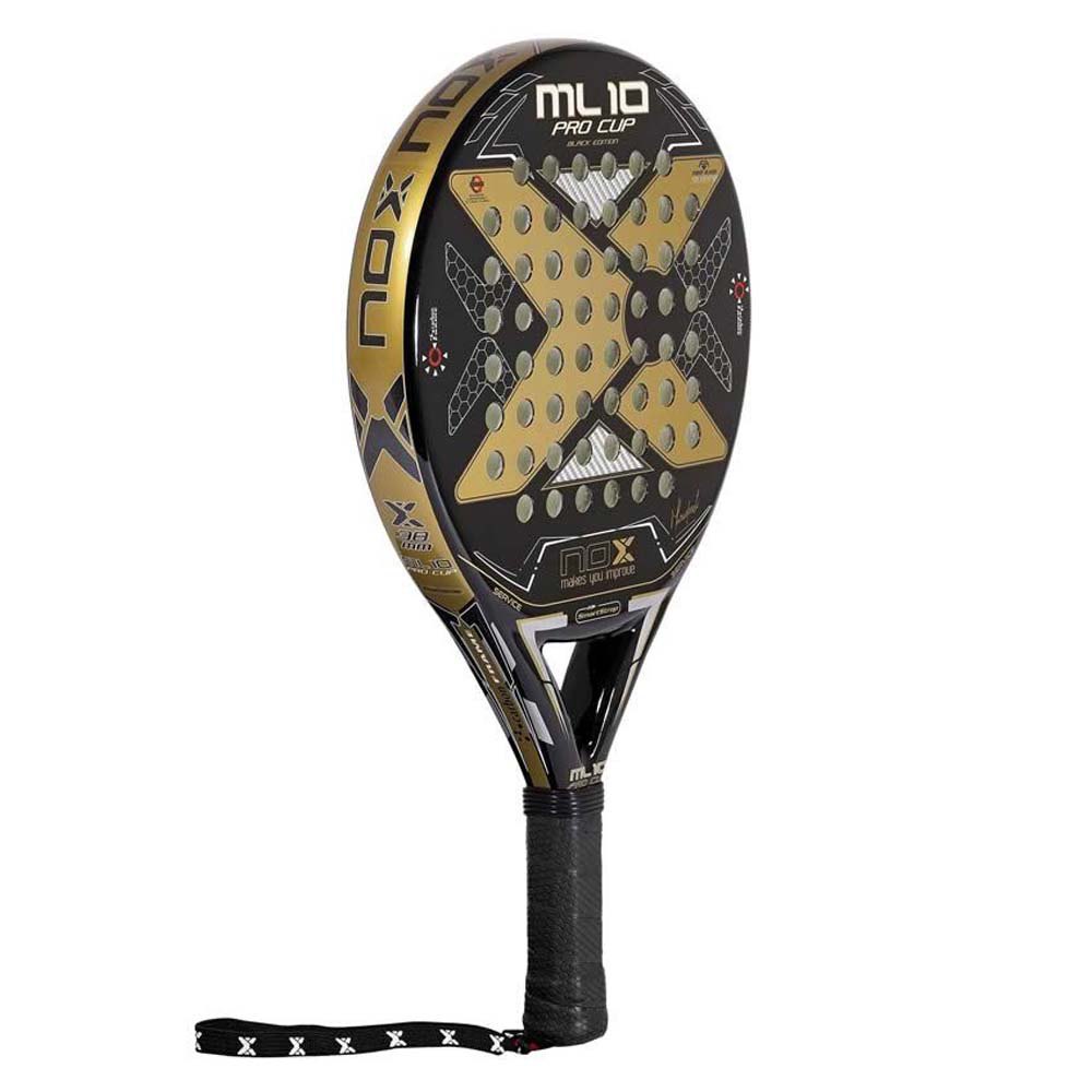 Nox Ml10 Pro Cup Black Edition Padel Racket Noir