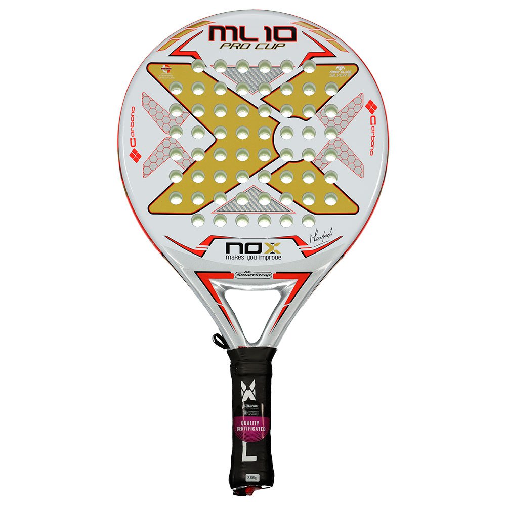 Nox Ml10 Pro Cup Padel Racket Blanc