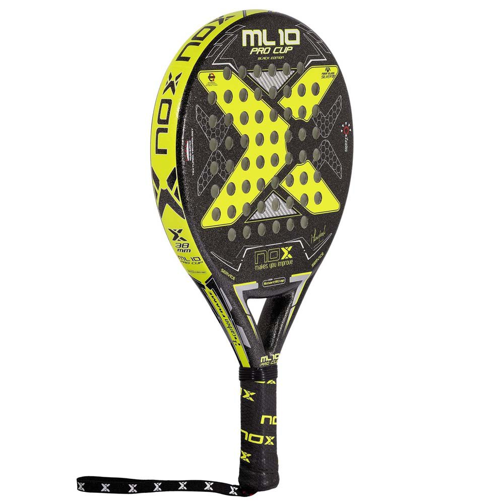 Nox Ml10 Pro Cup Rough Surface Edition Padel Racket Noir