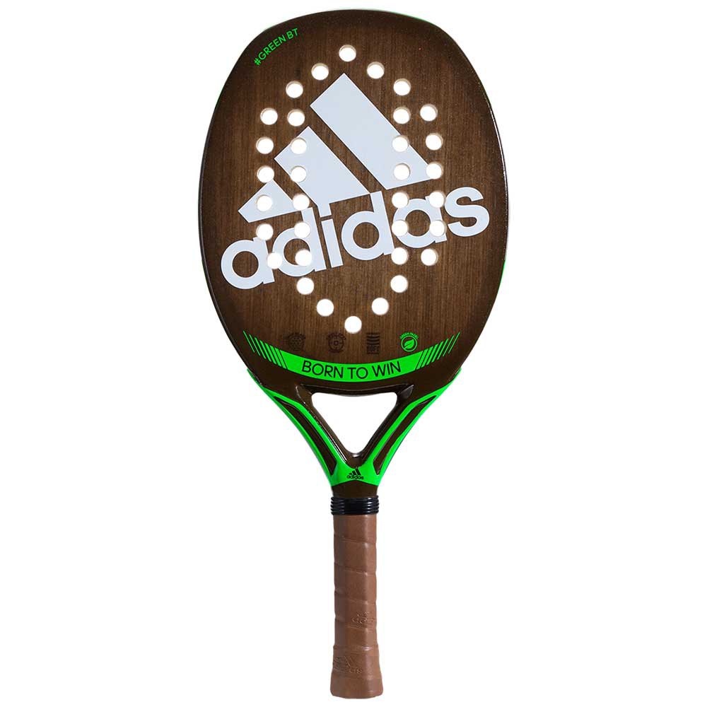 Adidas Padel Raquette De Tennis De Plage Adipower Green Bt H34 One Size Green
