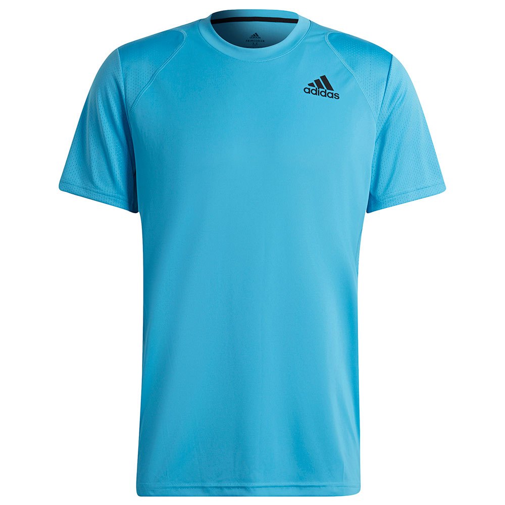 Adidas Badminton T-shirt Manche Courte Club S App Sky Rush / Black