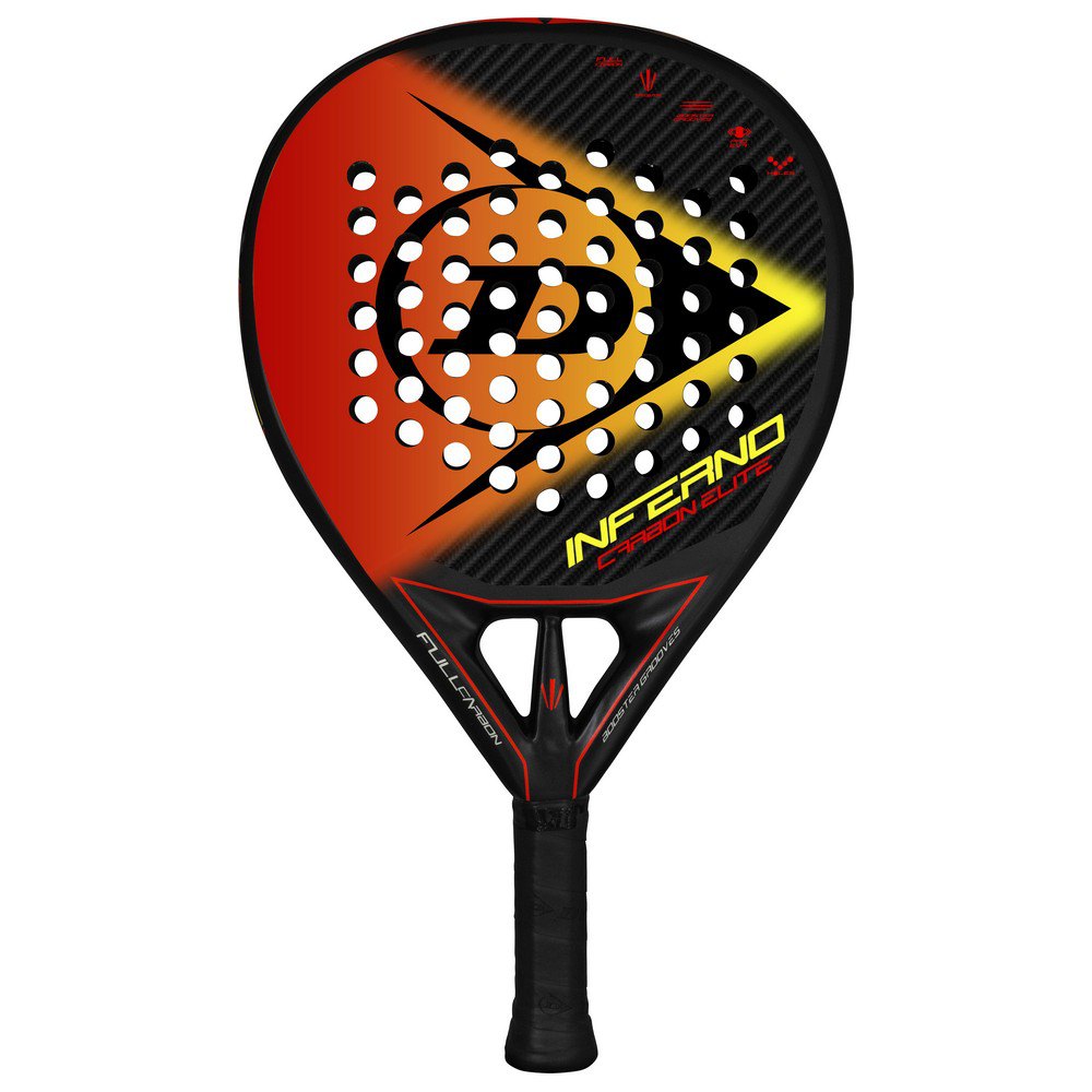 Dunlop Raquette Padel Inferno Carbon Elite One Size Black / Red