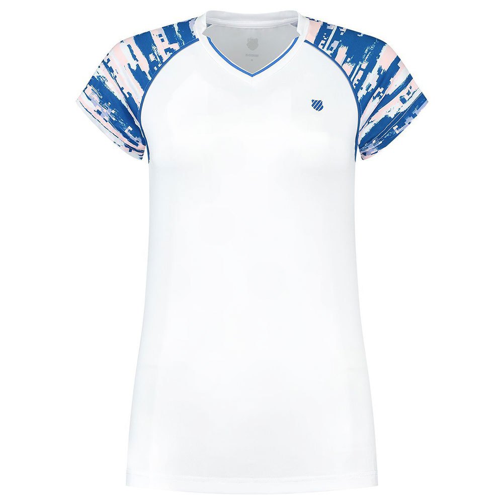 K-swiss Hypercourt Cap Sleeve 2 Short Sleeve T-shirt Blanc S Femme