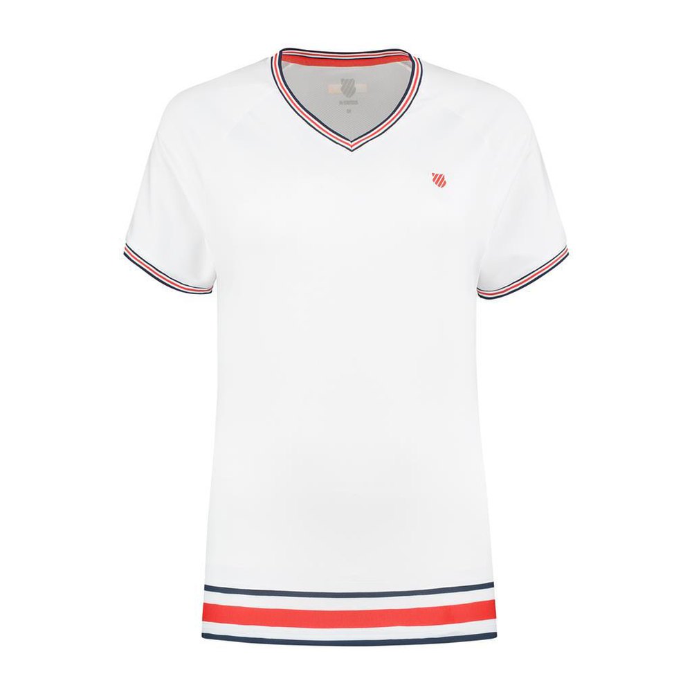 K-swiss T-shirt Heritage Sport Blanc L Femme