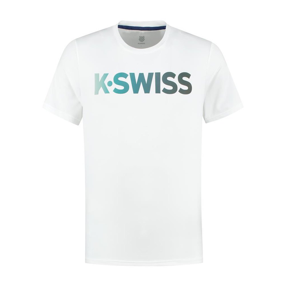 K-swiss T-shirt Hypercourt Blanc M