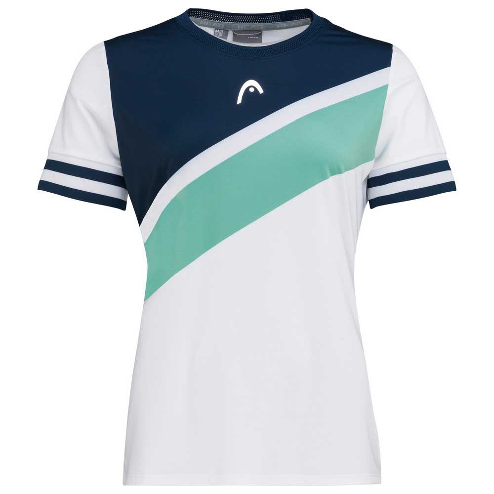 Head Racket Perf Short Sleeve T-shirt Blanc S Femme