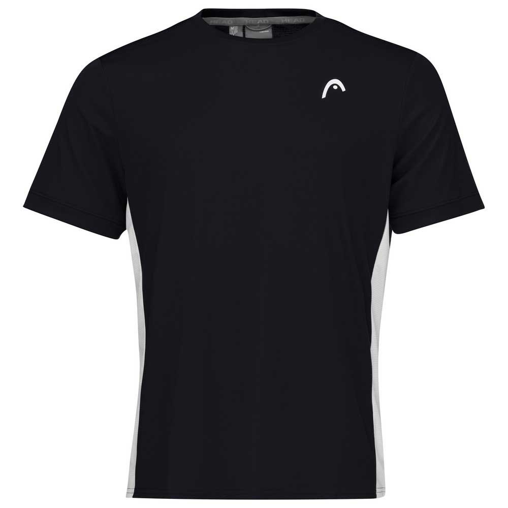 Head Racket Slice Short Sleeve T-shirt Noir S