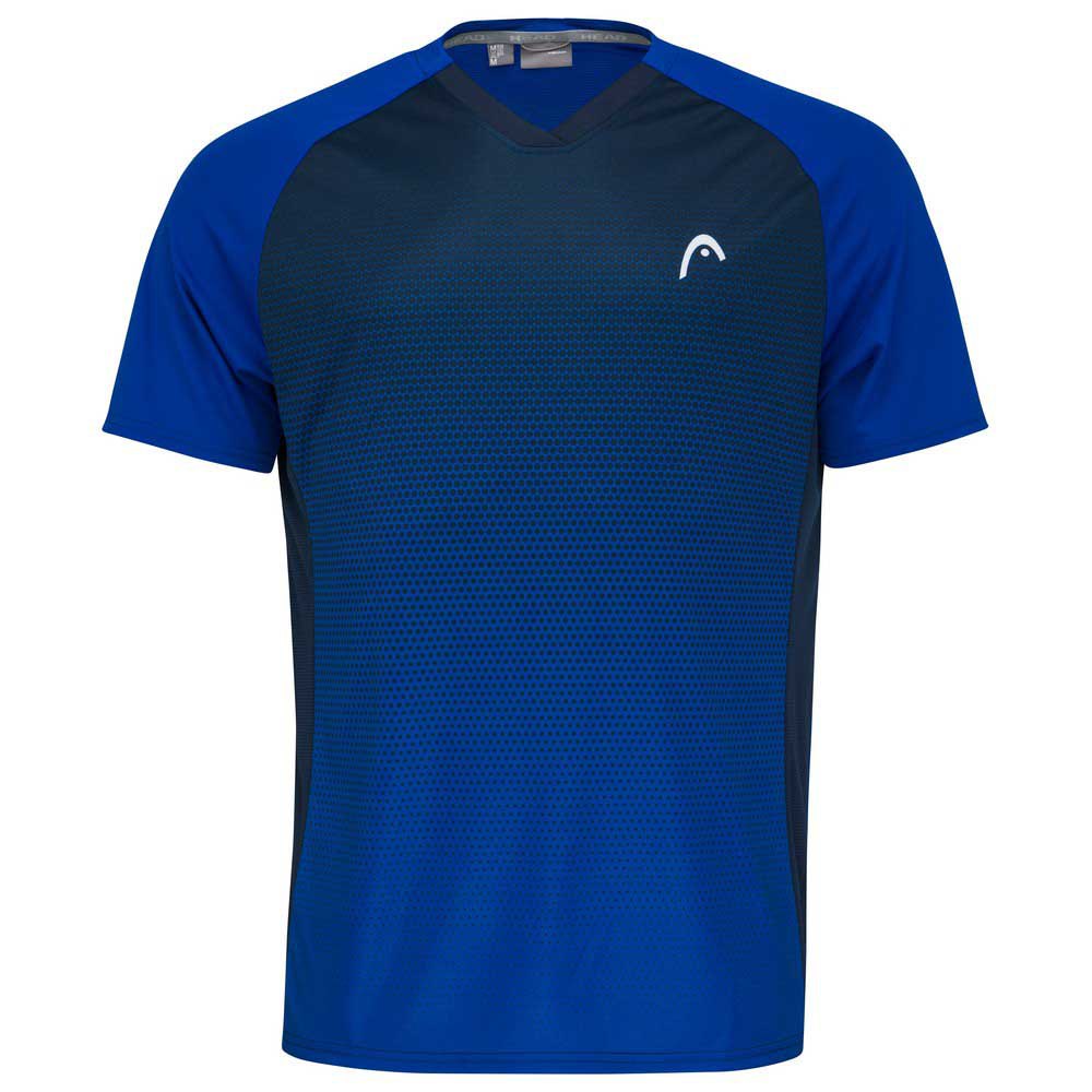 Head Racket Topspin Short Sleeve T-shirt Bleu 164 cm