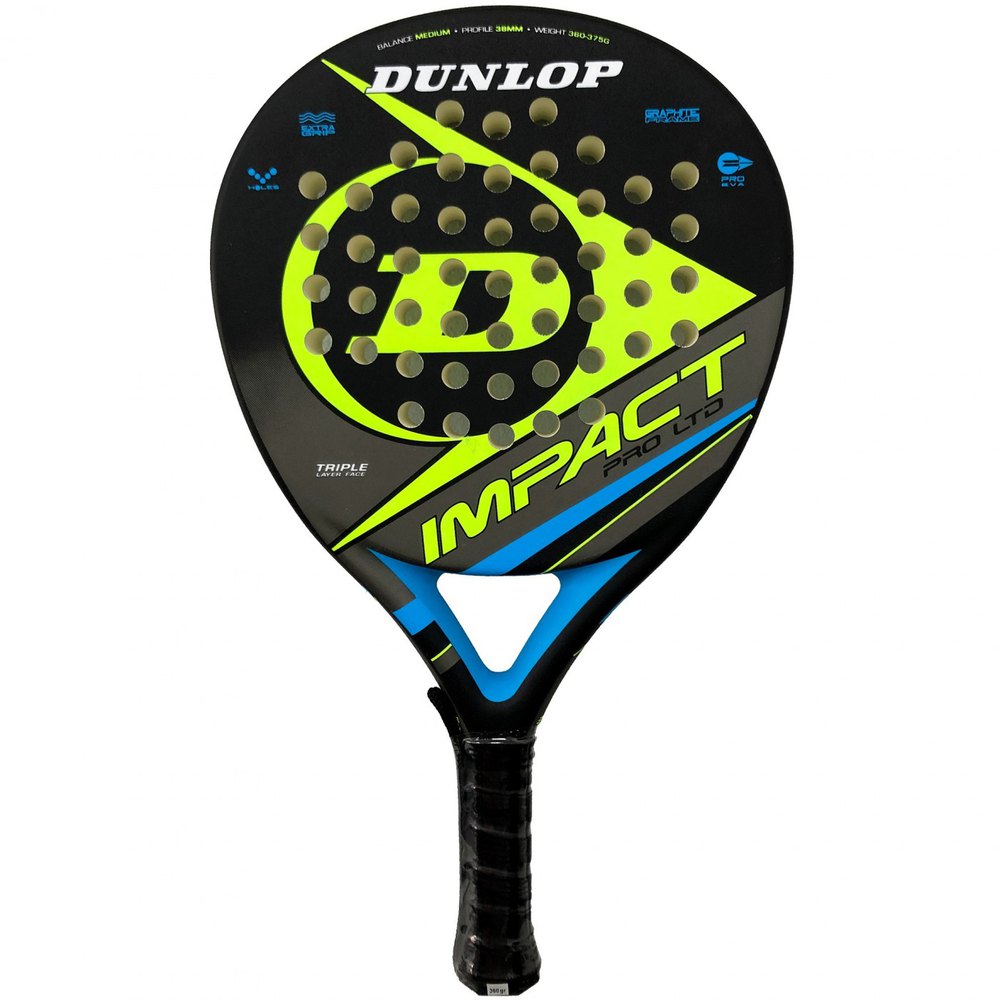 Dunlop Impact X-treme Pro Ltd Padel Racket Jaune