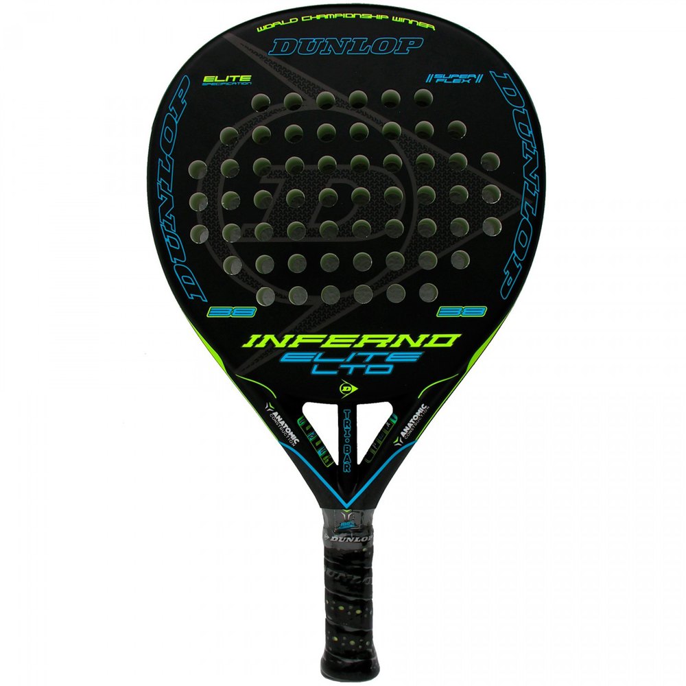 Dunlop Inferno Elite Ltd Padel Racket Noir