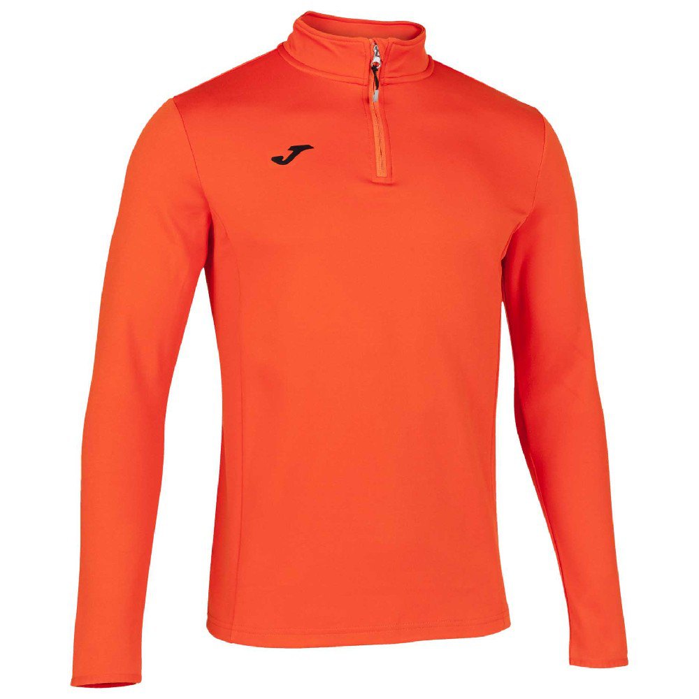 Joma Sweatshirt Demi Fermeture Running Night L Orange