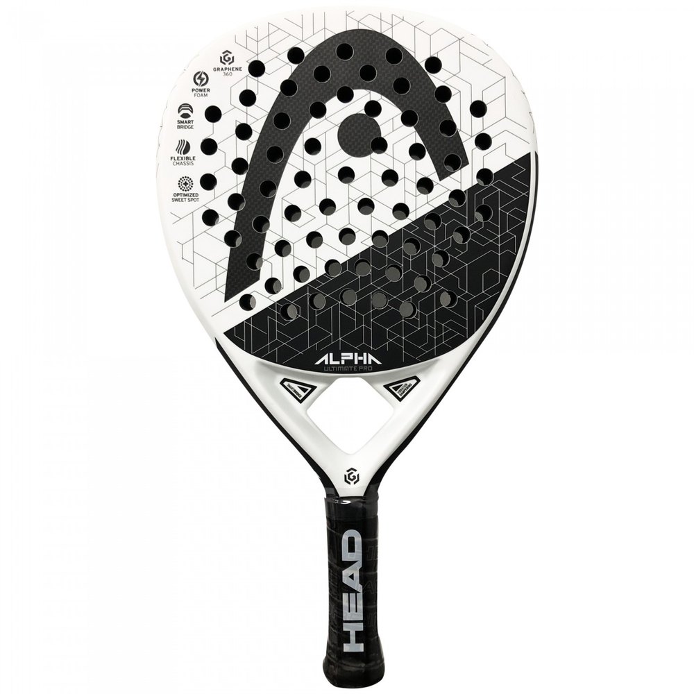 Head Racket Graphene 360+ Alpha Ultimate Pro Ltd Padel Racket Blanc