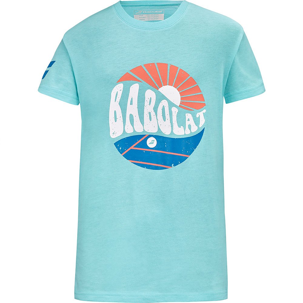 Babolat Exercise Vintage Short Sleeve T-shirt Gris 8-10 Years Garçon