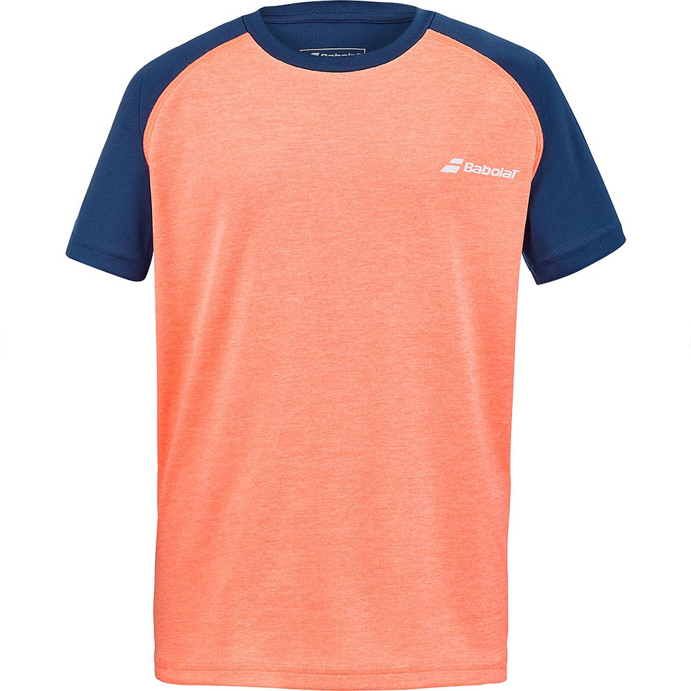 Babolat Play Short Sleeve T-shirt Orange 10-12 Years Garçon