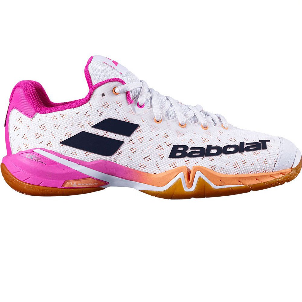 Babolat Chaussures D´intérieur Shadow Tour EU 42 1/2 White / Pink