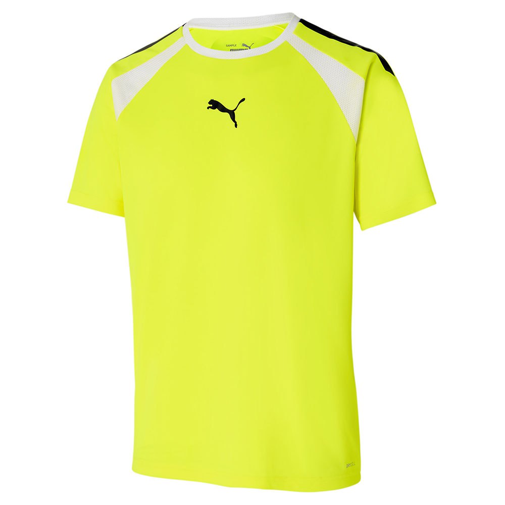Puma Team Liga Short Sleeve T-shirt Jaune XL Femme