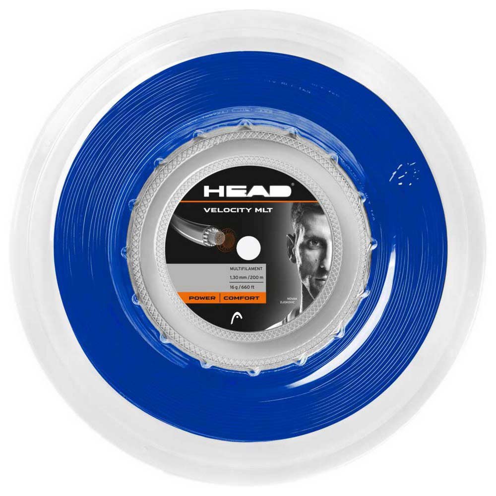 Head Racket Velocity Mlt Tennis Reel String 200 M Bleu 1.40 mm