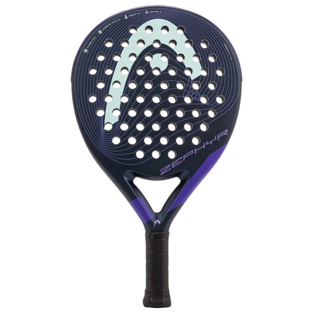 Head Racket Raquette De Padel Zephyr 2022 One Size Black / Blue