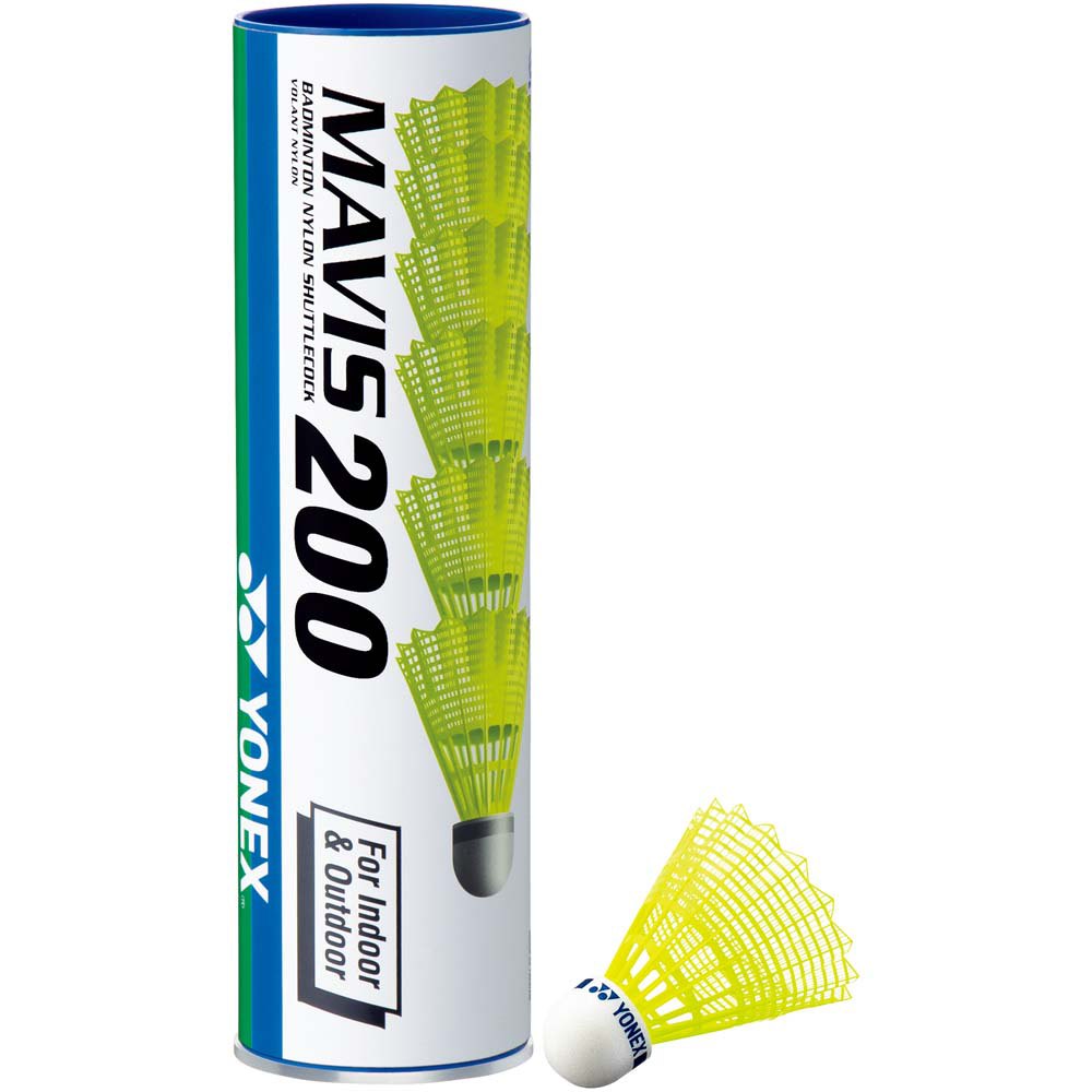 Yonex Volants Badminton Mavis 200 One Size Yellow