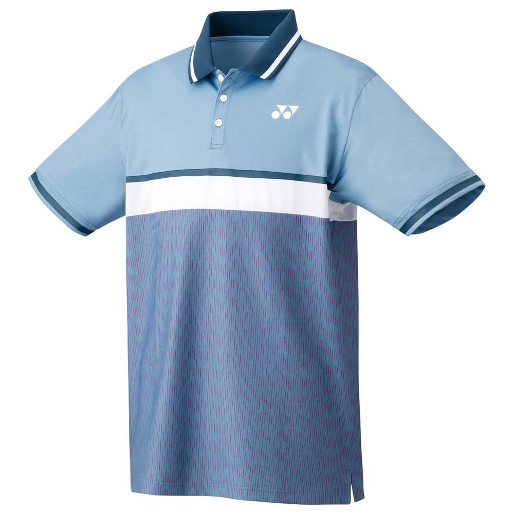 Yonex Short Sleeve Polo Bleu M Homme