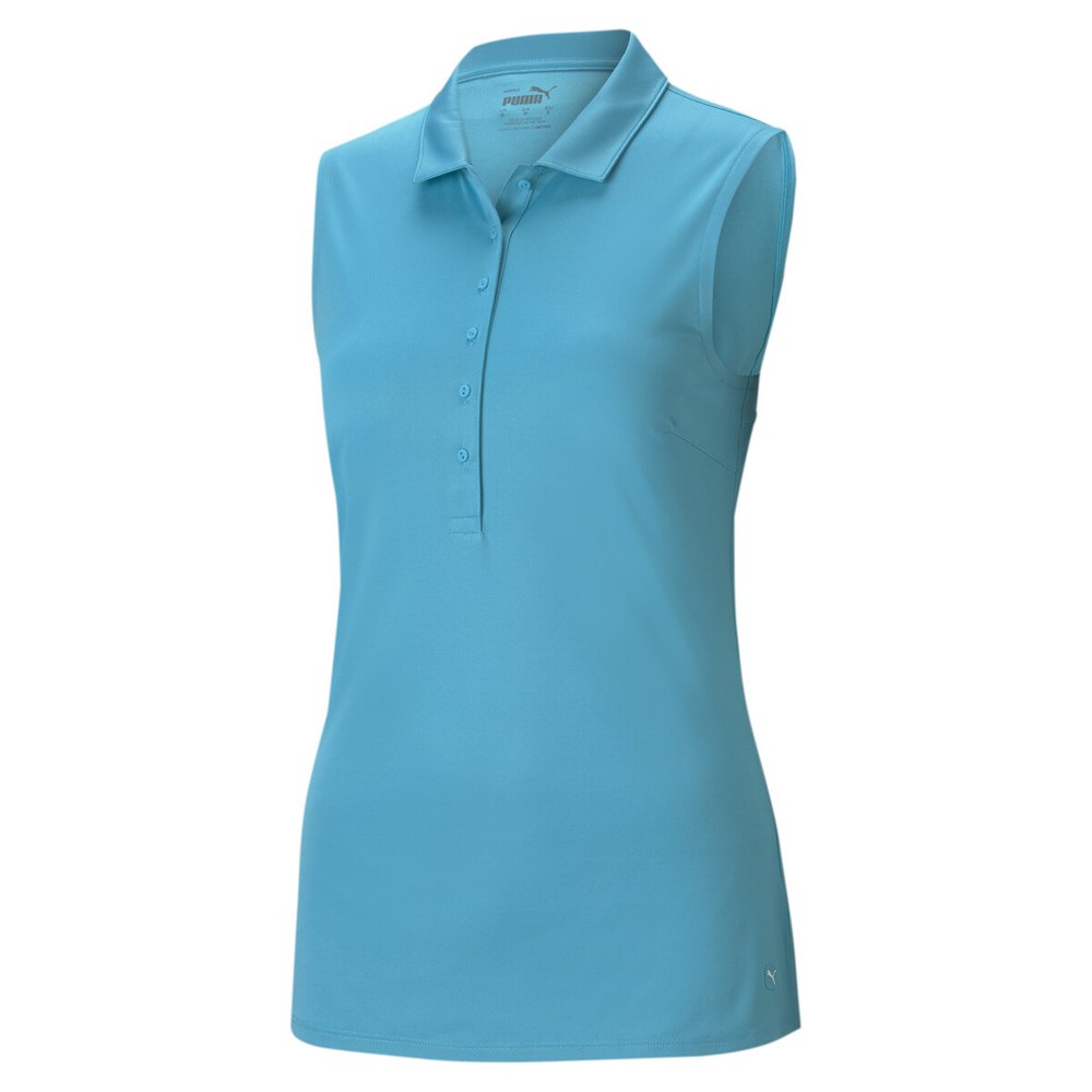Puma Polo Shirt Rotation Sleeveless Bleu 7-8 Years