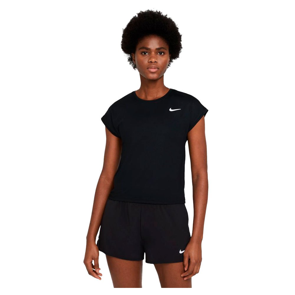 Nike Court Dri Fit Victory Big Short Sleeve T-shirt Noir 3X