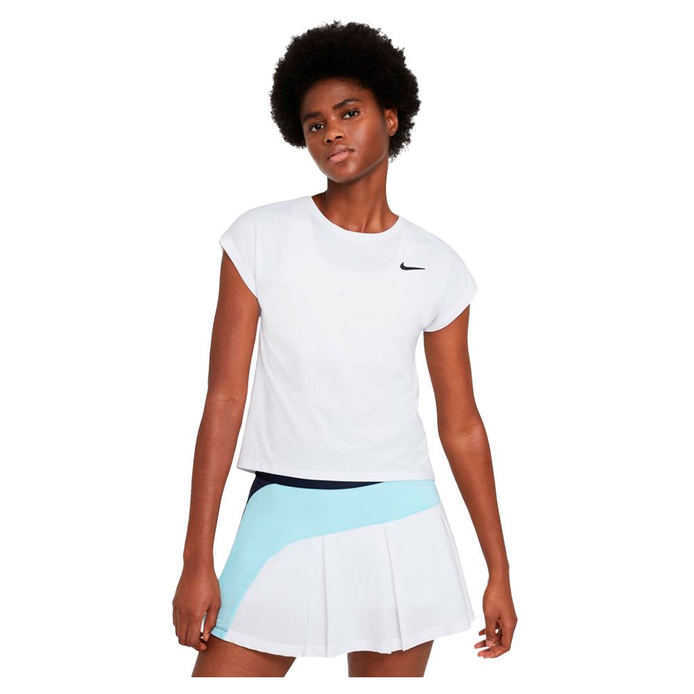 Nike Court Dri Fit Victory Big Short Sleeve T-shirt Blanc 3X