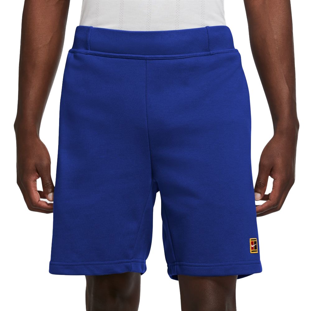 Nike Court Fleece Heritage Shorts Bleu M