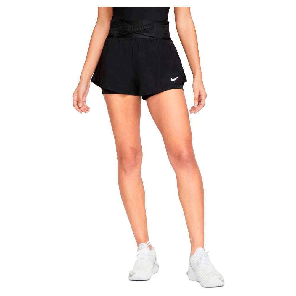 Nike Dri Fit Advantage Shorts Noir L Femme
