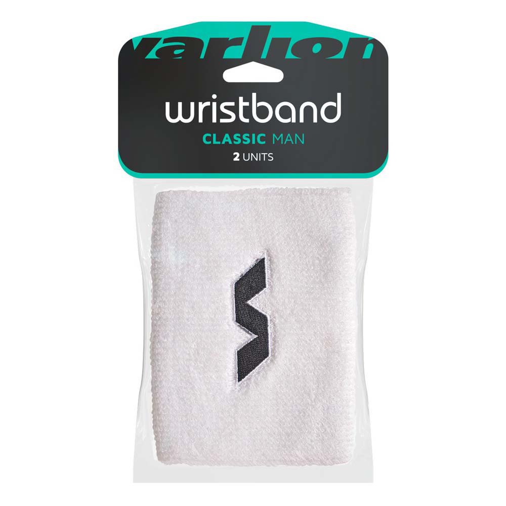 Varlion Classic Wristband 2 Units Blanc Homme