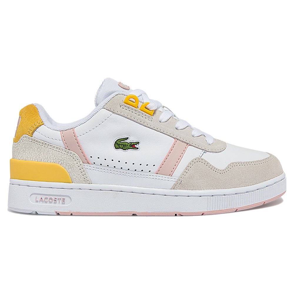 Lacoste Chaussures Urbaines Sport T-clip 0722 1s EU 37 1/2 White / Light Pink