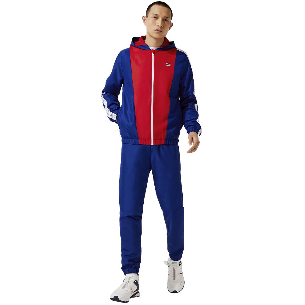 Lacoste Sport Wh0874 Track Suit Bleu S
