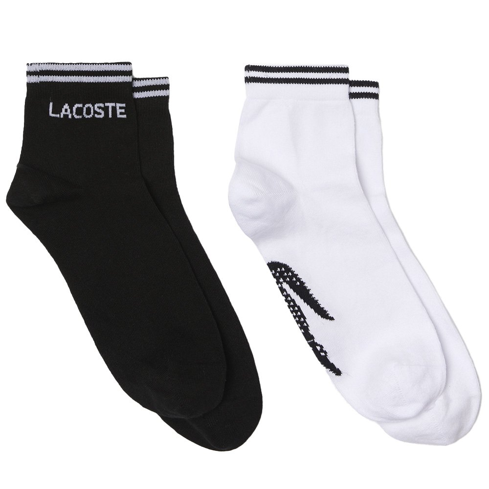 Lacoste Sport Pack Ra4187 Short Socks 2 Pairs Bleu EU 47-50 Homme