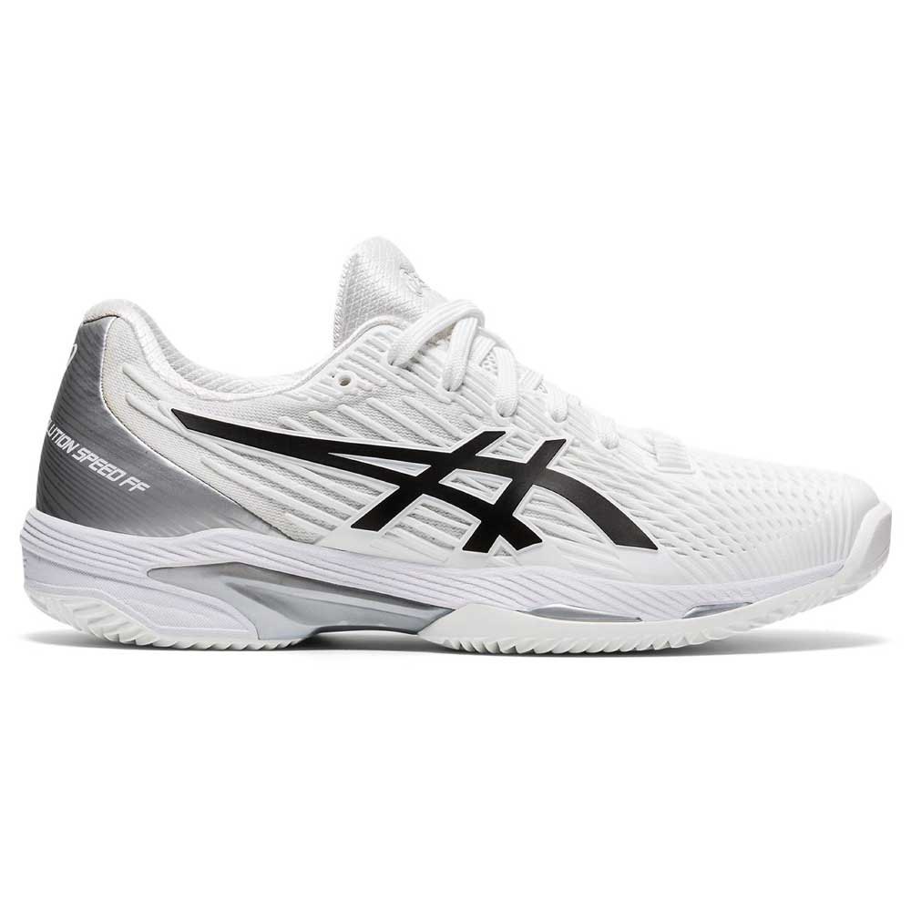 Asics Solution Speed Ff 2 Clay Shoes Blanc EU 41 1/2 Femme