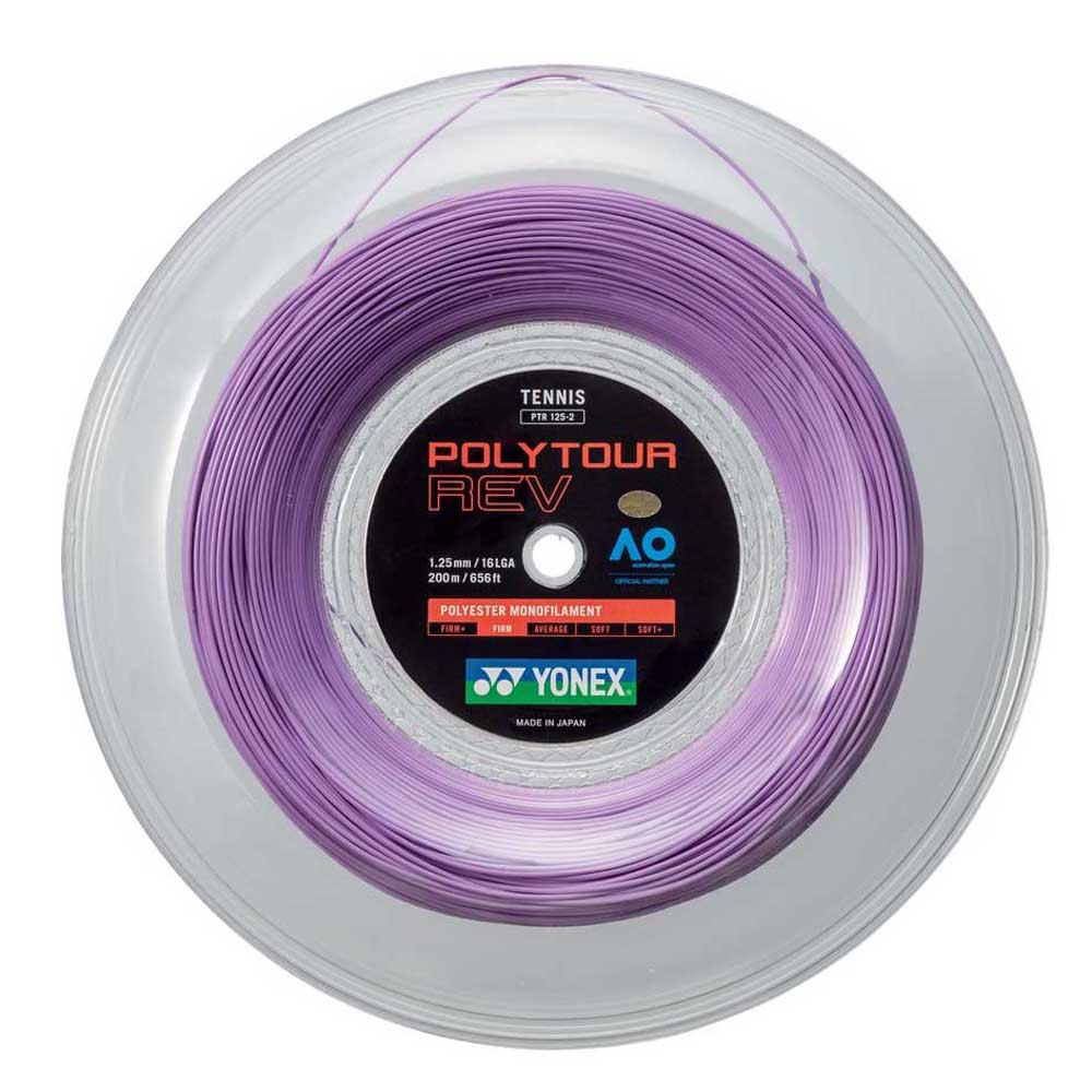 Yonex Polytour Rev 200 M Tennis Reel String Violet 1.25 mm