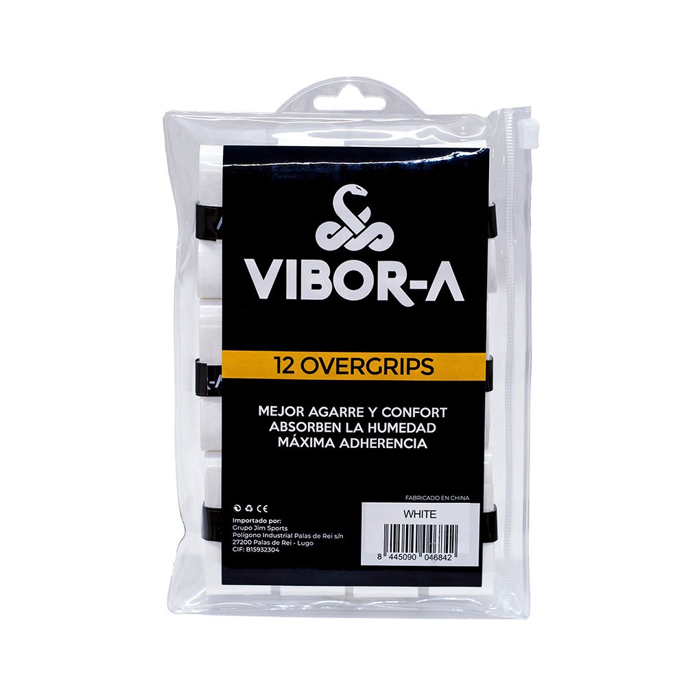 Vibora Plain Overgrip Blanc