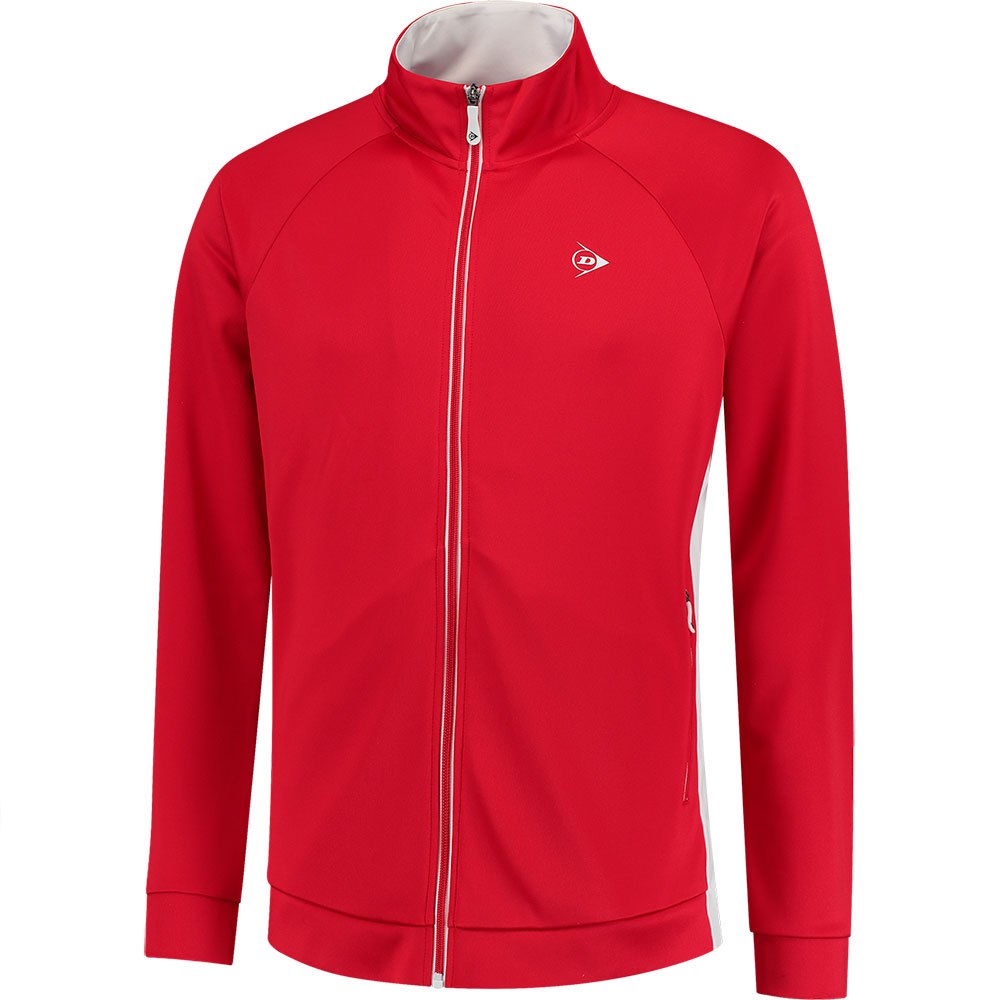 Dunlop Club Knitted Jacket Rouge S Homme