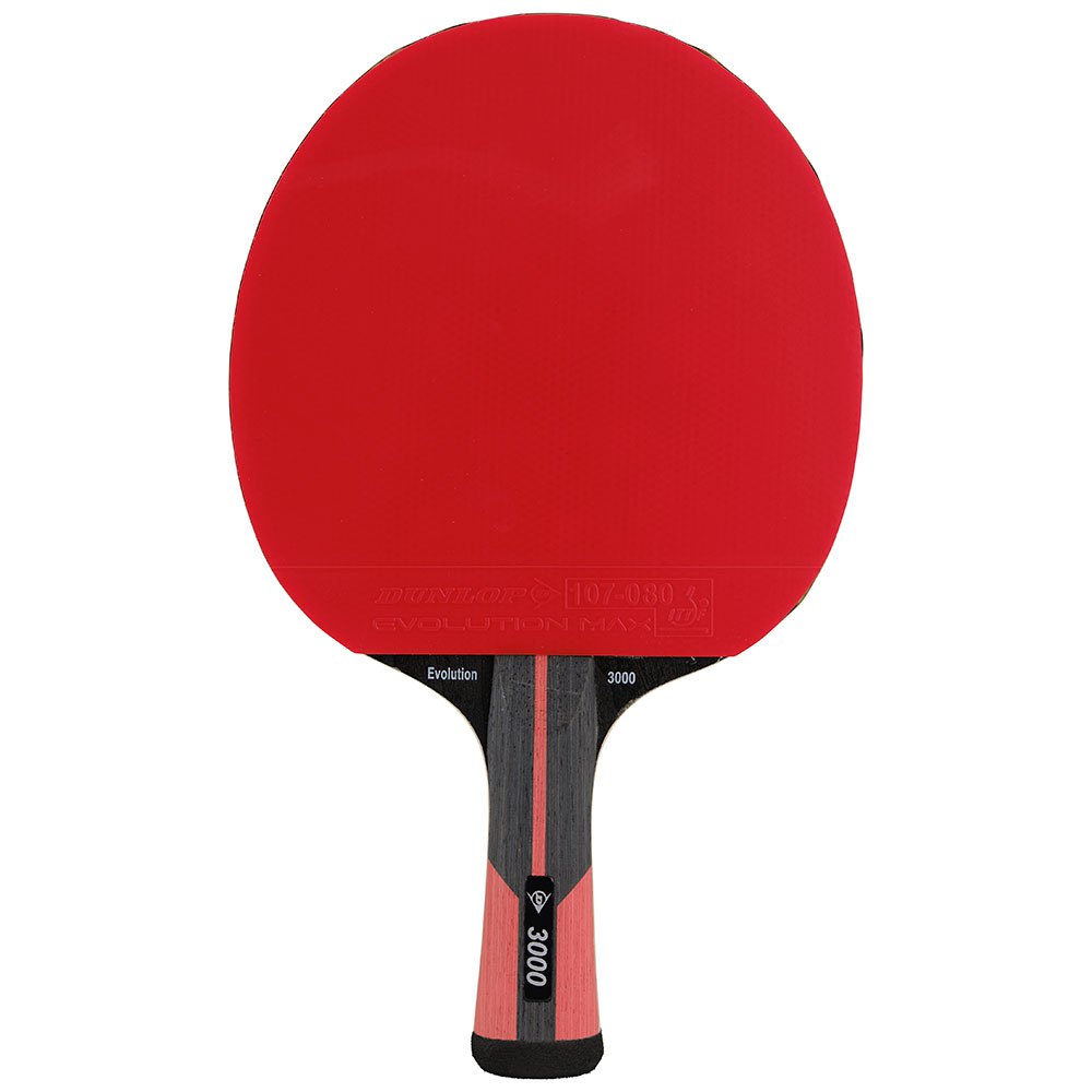 Dunlop Evolution 3000 Table Tennis Racket Rouge