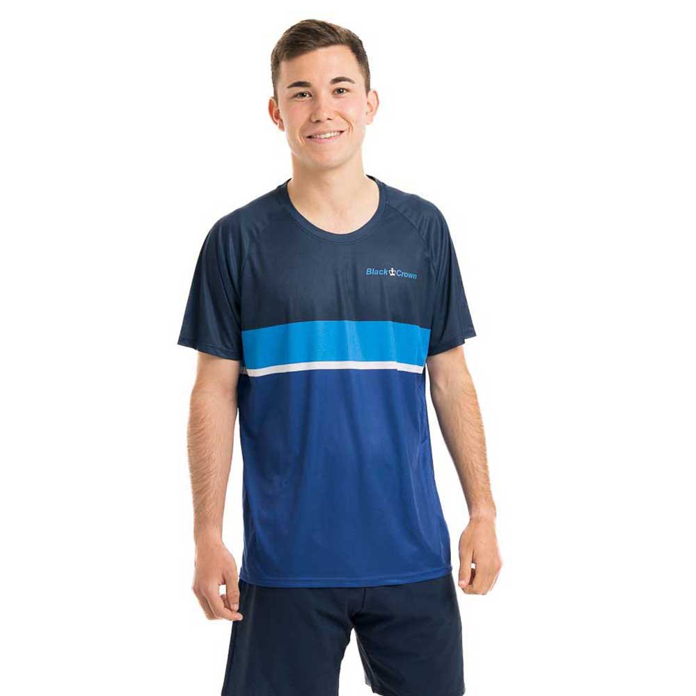 Black Crown Porvo Short Sleeve T-shirt Bleu XL Homme