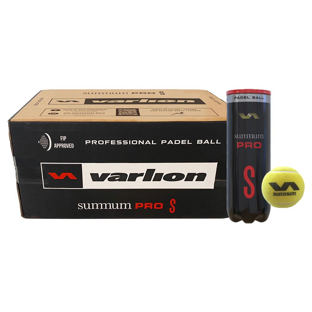 Varlion Summum Pro S Padel Balls Jaune 24 x 3 Balls