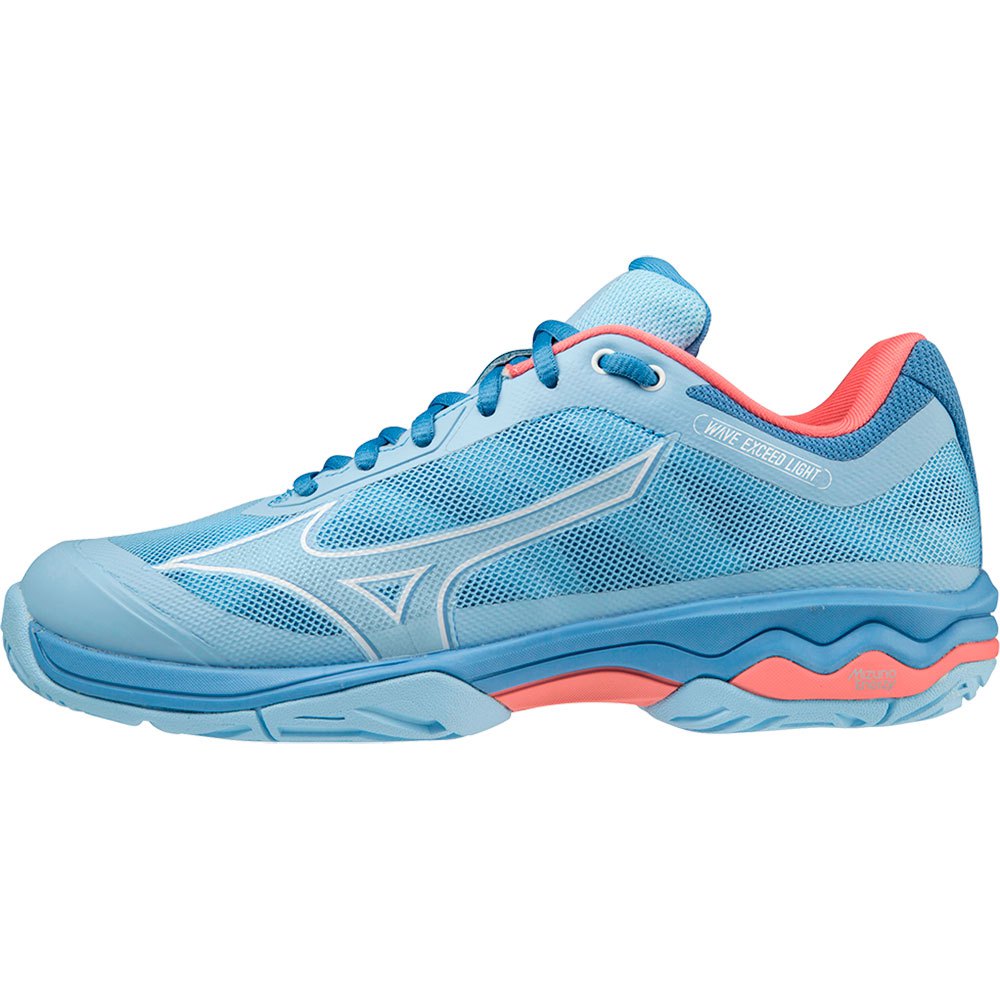 Mizuno Wave Exceed Light Cc Clay Shoes Bleu EU 39 Femme