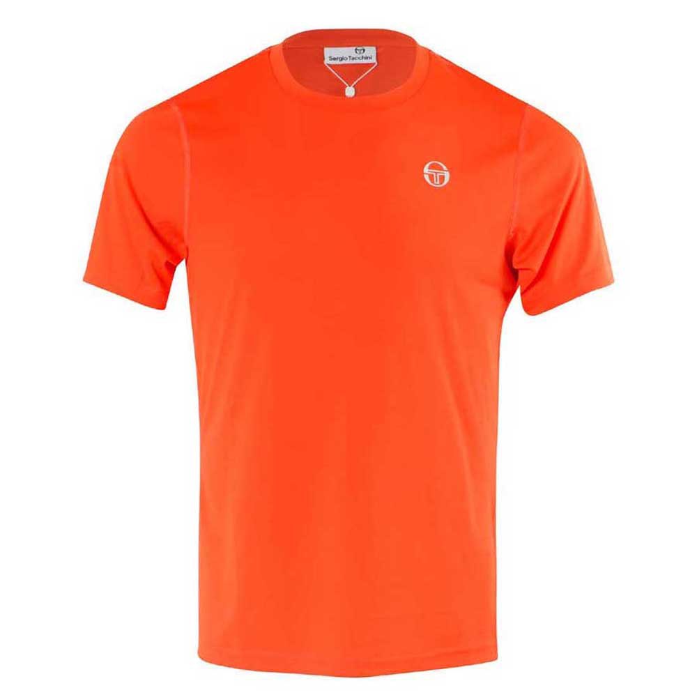 Sergio Tacchini Alviero Short Sleeve T-shirt Orange L Homme